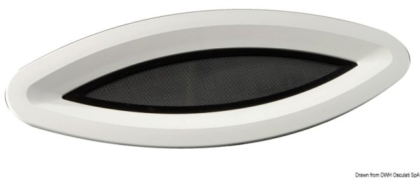 Oblò ellittico Bomar Flagship 160 x 425 mm - 19.511.21
